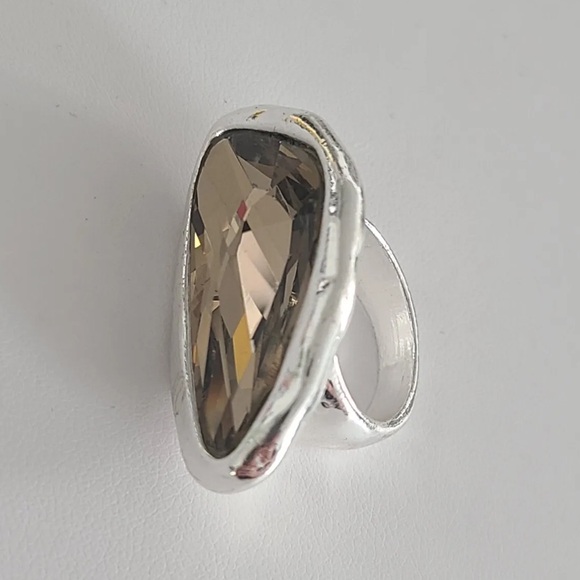 Contemporary Ring - Eclipse - Silver Plated - Picture 9 of 15